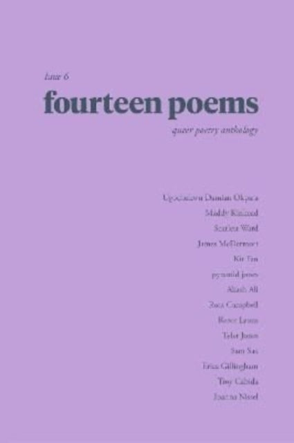 Book cover of: Fourteen Poems: Issue 6