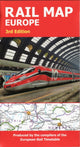 Book cover of: Rail Map Europe