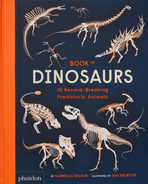 Book cover of: Book of Dinosaurs. By: Sam Brewster