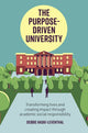 Book cover of: Purpose-Driven University. By: Debbie Haski-Leventhal