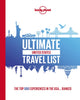Book cover of: Lonely Planet Ultimate USA Travel List. By: Lonely Planet
