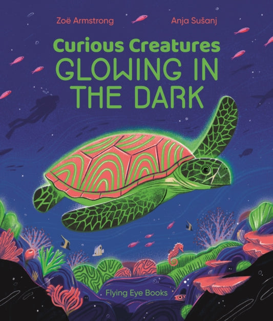 Book cover of: Curious Creatures Glowing in the Dark. By: Zoë Armstrong