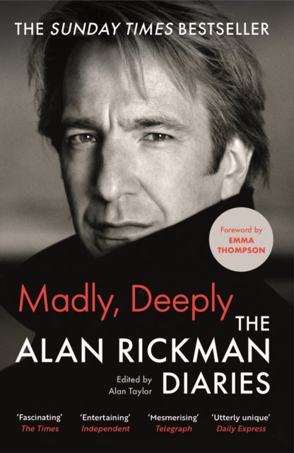 Madly, Deeply, The Alan Rickman Diaries 9781838854805 Alan Rickman