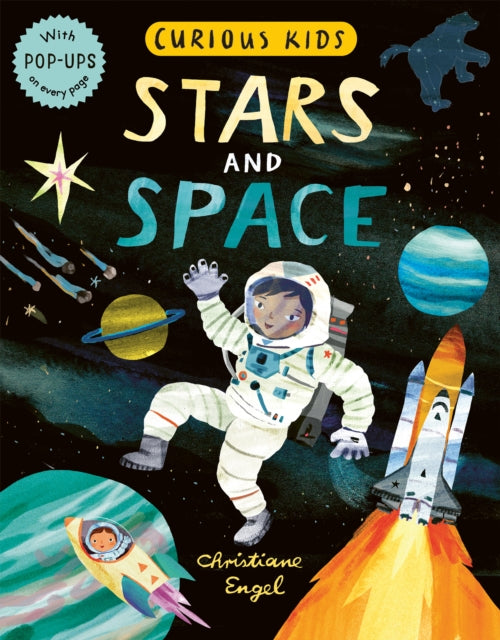 Book cover of: Curious Kids: Stars and Space. By: Jonny Marx