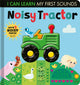 Book cover of: Noisy Tractor. By: Lauren Crisp