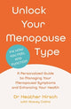 Book cover of: Unlock Your Menopause Type. By: Heather Hirsch