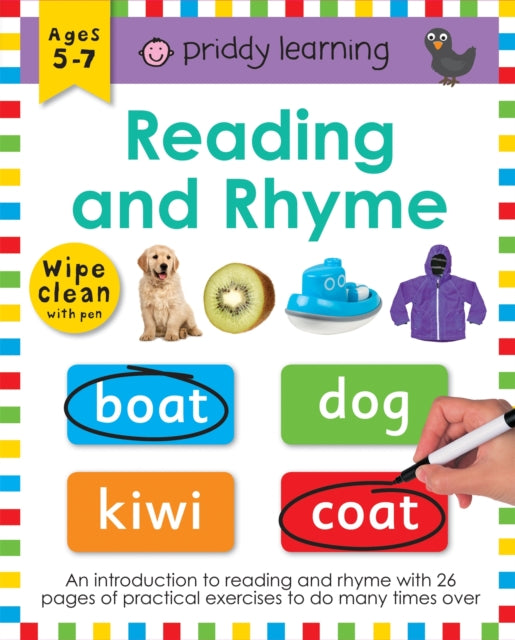 Book cover of: Reading and Rhyme. By: Roger Priddy