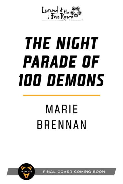 Book cover of: Night Parade of 100 Demons. By: Marie Brennan