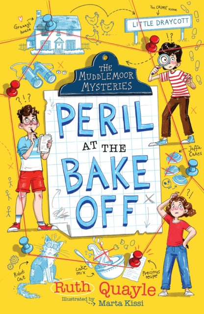 Book cover of: Muddlemoor Mysteries: Peril at the Bake Off. By: Ruth QUAYLE