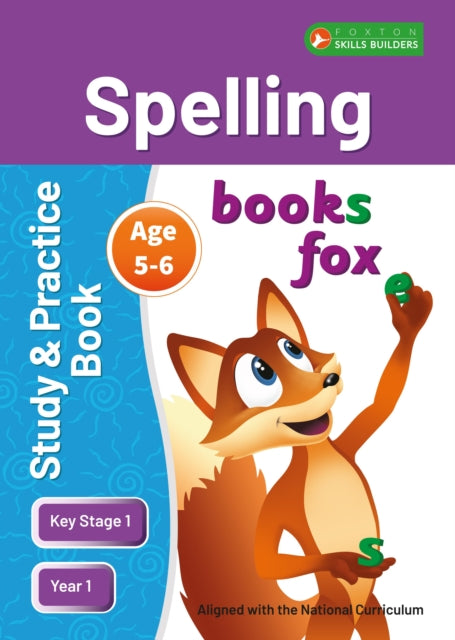 Book cover of: KS1 Reading and Comprehension Study & Practice Book for Ages 5-7 - Perfect for learning at home or use in the classroom