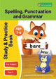 Book cover of: KS2 Spelling, Grammar & Punctuation Study and Practice Book for Ages 7-8 (Year 3) Perfect for learning at home or use in the classroom