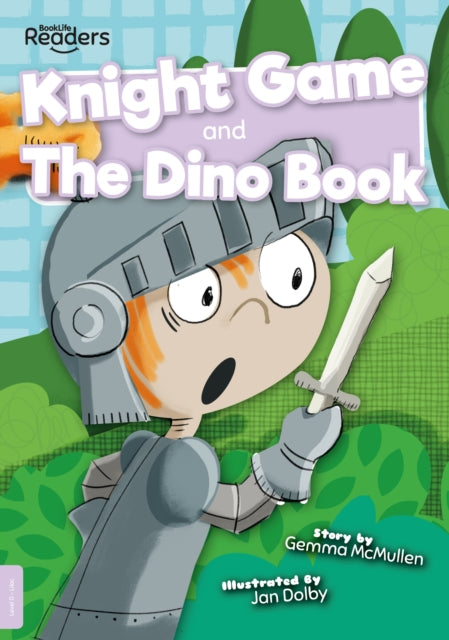Book cover of: Knight Game and The Dino Book. By: Gemma McMullen
