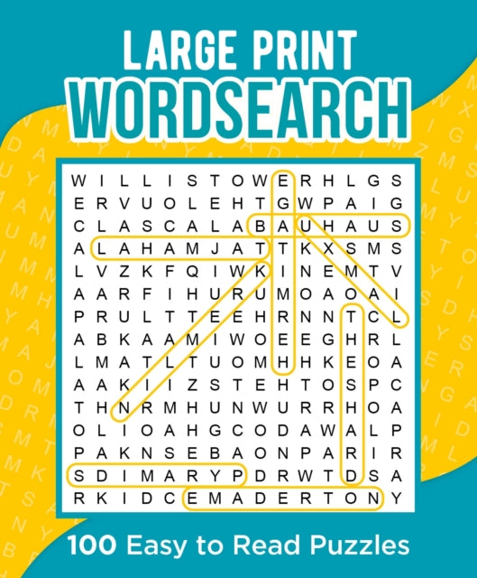 Book cover of: Large Print Wordsearch