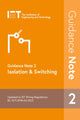Book cover of: Guidance Note 2: Isolation & Switching. By: The Institution of Engineering and Technology
