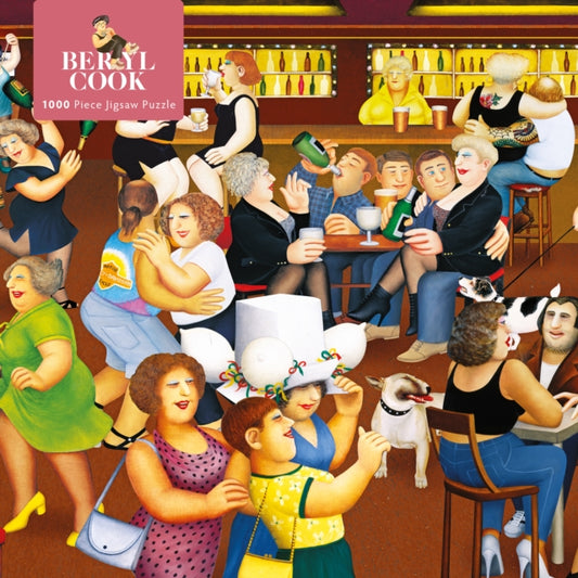 Book cover of: Adult Jigsaw Puzzle Beryl Cook: Date Night. By: Tree Flame