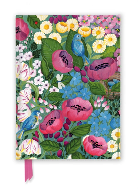 Book cover of: Bex Parkin: Birds & Flowers (Foiled Journal). By: Flame Tree Studio