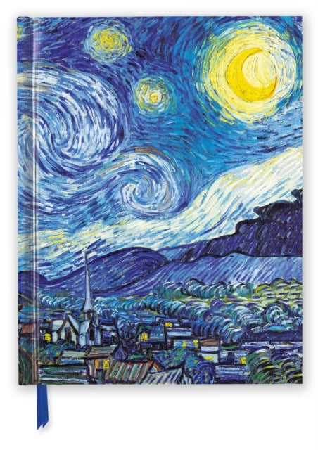 Book cover of: Vincent van Gogh: The Starry Night (Blank Sketch Book). By: Flame Tree Studio