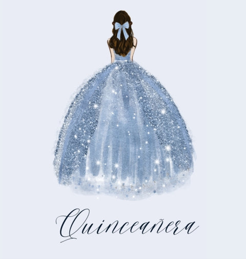 Quinceanera guest book, Mis Quince Anos Guest book, birthday party guest book to sign