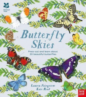 National Trust: Butterfly Skies, Press out and learn about 20 beautiful butterflies