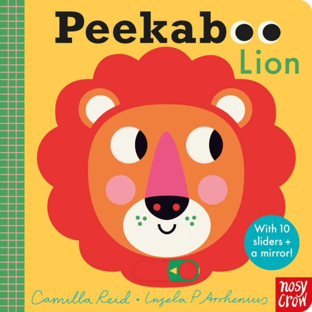 Book cover of: Peekaboo Lion. By: Camilla Reid