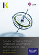 Book cover of: BA4 FUNDAMENTALS OF ETHICS, CORPORATE GOVERNANCE AND BUSINESS LAW - EXAM KIT