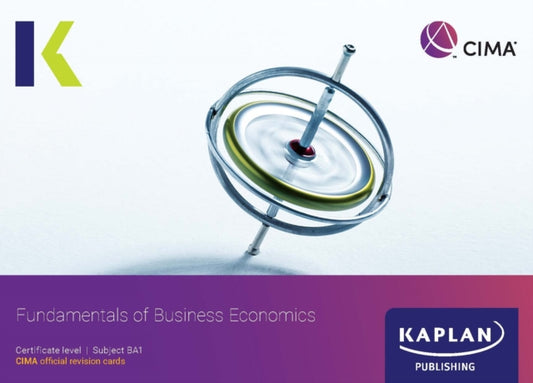Book cover of: BA1 FUNDAMENTALS OF BUSINESS ECONOMICS - REVISION CARDS