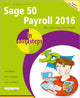 Book cover of: Sage 50 Payroll 2016 in Easy Steps. By: Bill Mantovani