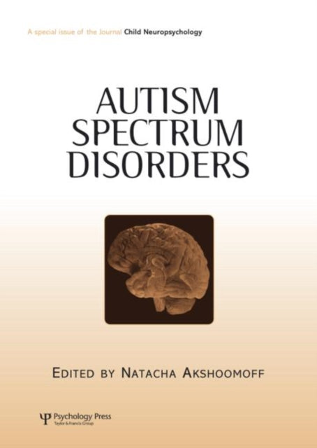 Book cover of: Autism Spectrum Disorders. By: Nat Akshoomoff