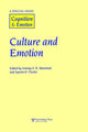 Book cover of: Culture and Emotion. By: Agneta Fischer