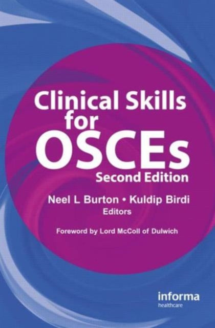 Book cover of: Clinical Skills for OSCEs. By: Neel Burton