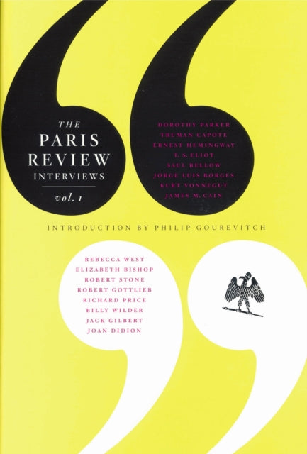 Book cover of: Paris Review Interviews: Vol. 1. By: Philip Gourevitch