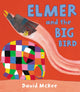 Book cover of: Elmer and the Big Bird. By: David McKee