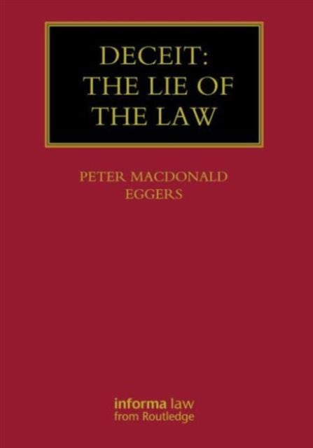 Book cover of: Deceit: The Lie of the Law. By: Peter MacDonald Eggers