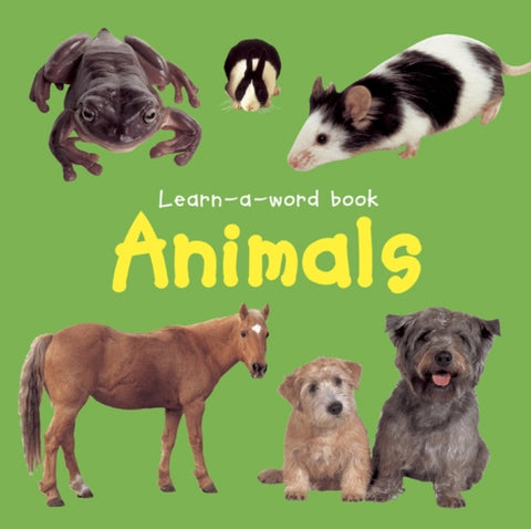 Learn-a-word Book: Animals