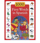 Book cover of: 1000 First Words in Spanish. By: Sam Budds