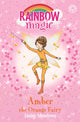 Book cover of: Rainbow Magic: Amber the Orange Fairy. By: Daisy Meadows