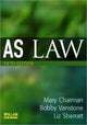 Book cover of: AS Law. By: Mary Charman