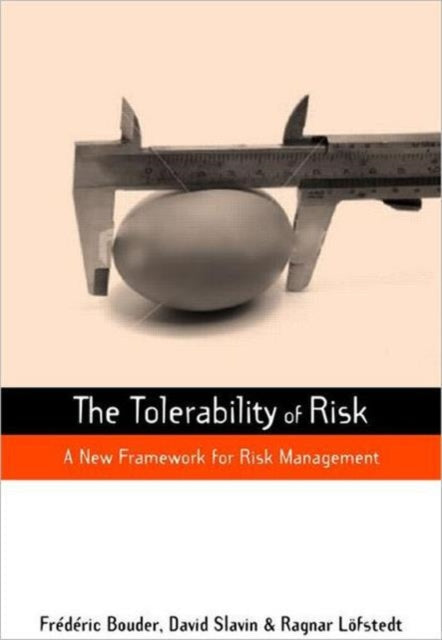 Book cover of: Tolerability of Risk