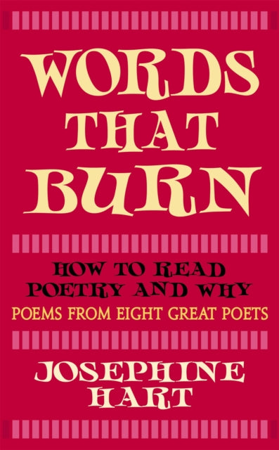 Book cover of: Words That Burn. By: Josephine Hart