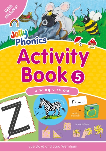 Book cover of: Jolly Phonics Activity Book 5