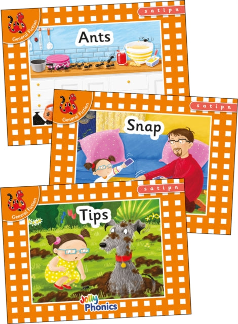 Jolly Phonics Orange Level Readers Set 1, in Precursive Letters (British English edition) 9781844145744 Louise Van-Pottelsberghe