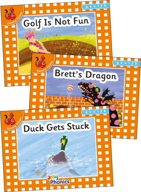 Book cover of: Jolly Phonics Orange Level Readers Set 3. By: Louise Van-Pottelsberghe