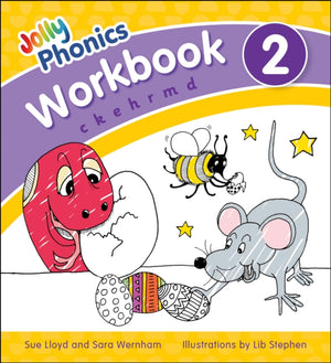 Jolly Phonics Workbook 2, in Precursive Letters (British English edition)