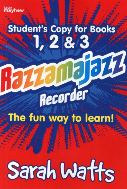 Book cover of: Razzamajazz Recorder - Student Books 1, 2 & 3