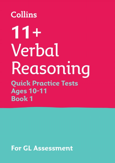 11+ Verbal Reasoning Quick Practice Tests Age 10-11 (Year 6) Book 1