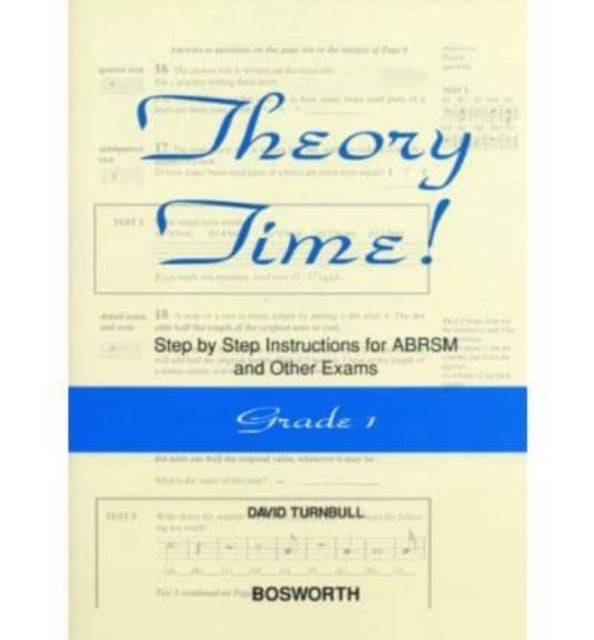 Book cover of: Theory Time - Grade 1. By: David Turnbull
