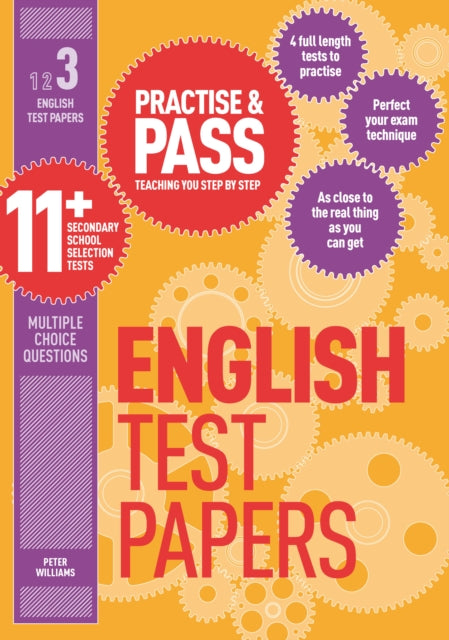 Book cover of: Practise & Pass 11+ Level Three: English Practice Test Papers