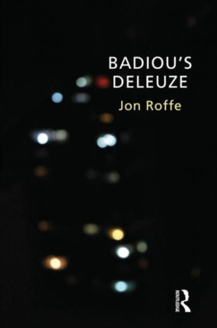 Book cover of: Badiou's Deleuze