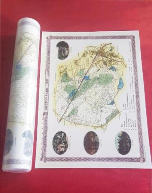 Book cover of: Sutton Park 1887 - Old Map Supplied Rolled in a Clear Two Part Screw Presentation Tube - Print Size 45cm x 32cm