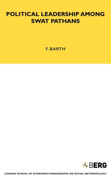 Book cover of: Political Leadership Among Swat Pathans. By: Fredrik Barth